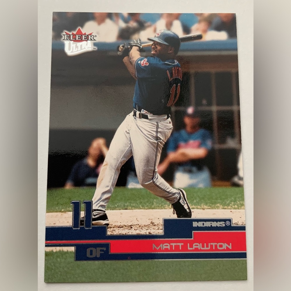 2003 Matt Lawton Fleer Ultra MLB Card